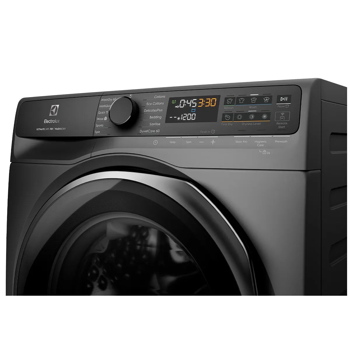 Electrolux 12kg/8kg UltimateCare 700 Washer Dryer Combo - Dark Onyx EWW1243R7SC