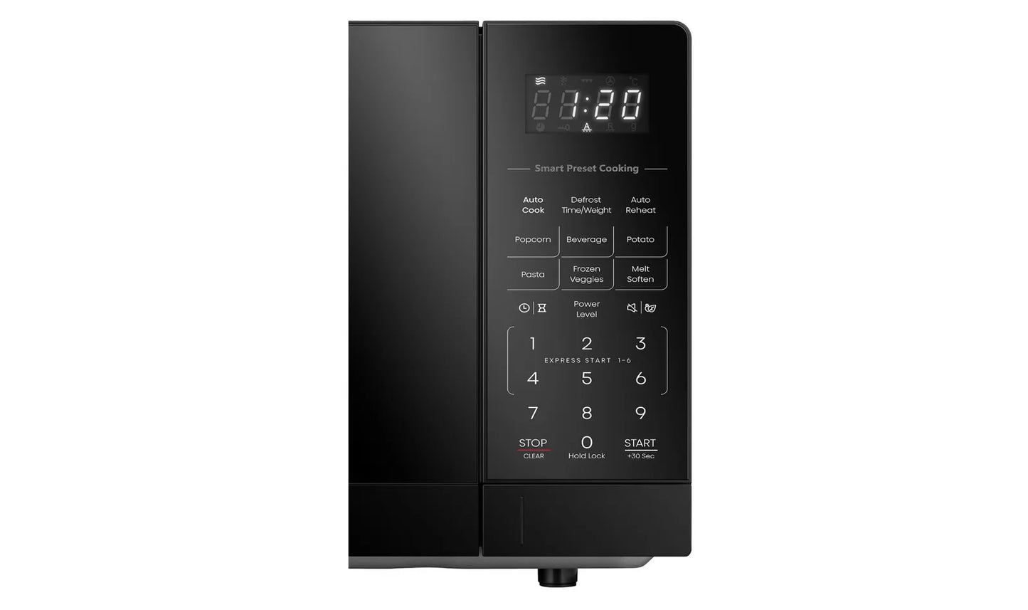 Hisense 20L 800W Compact Microwave - Black HMAS2008BP