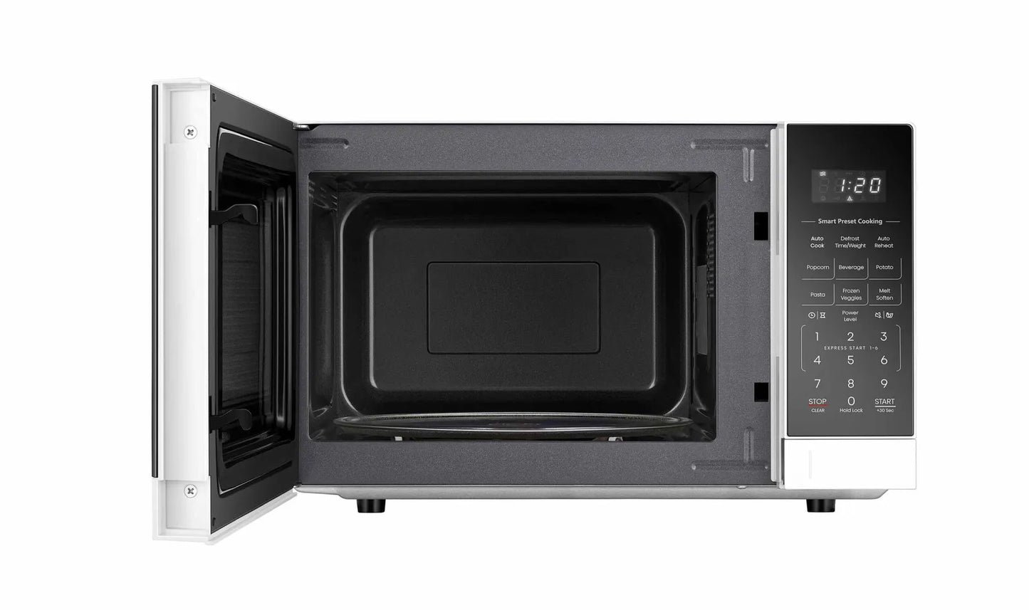 Hisense 25L 900W Countertop Microwave - White HMAS2509WP