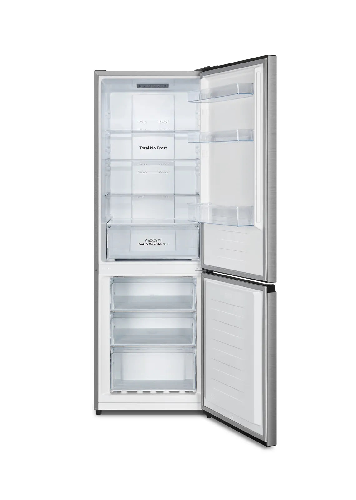 Hisense 292L Bottom Mount Fridge - Stainless Steel HRBM292S
