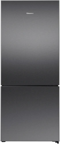 Hisense 417L Bottom Mount Fridge - Dark Stainless Steel HRBM418E