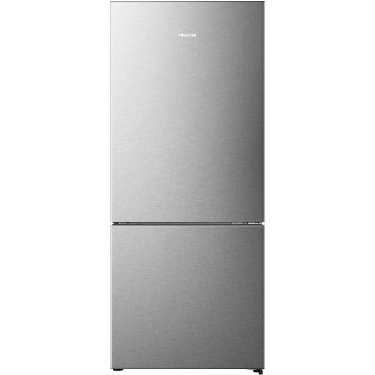 Hisense 417L PureFlat Bottom Mount Fridge - Silver HRBM418S