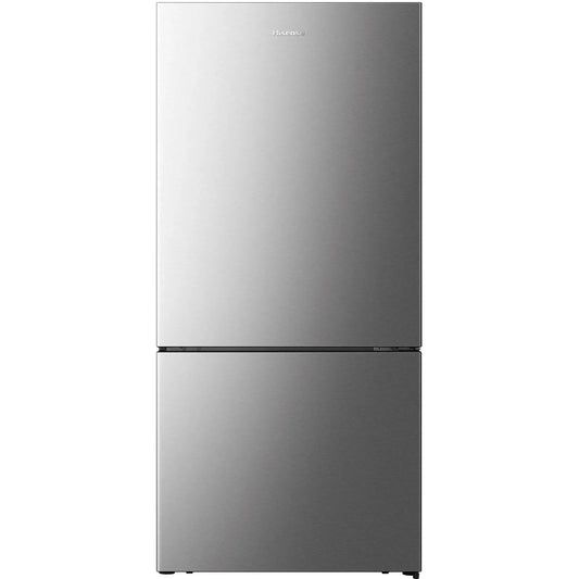 Hisense 503L PureFlat Bottom Mount Fridge - Stainless Steel HRBM503S