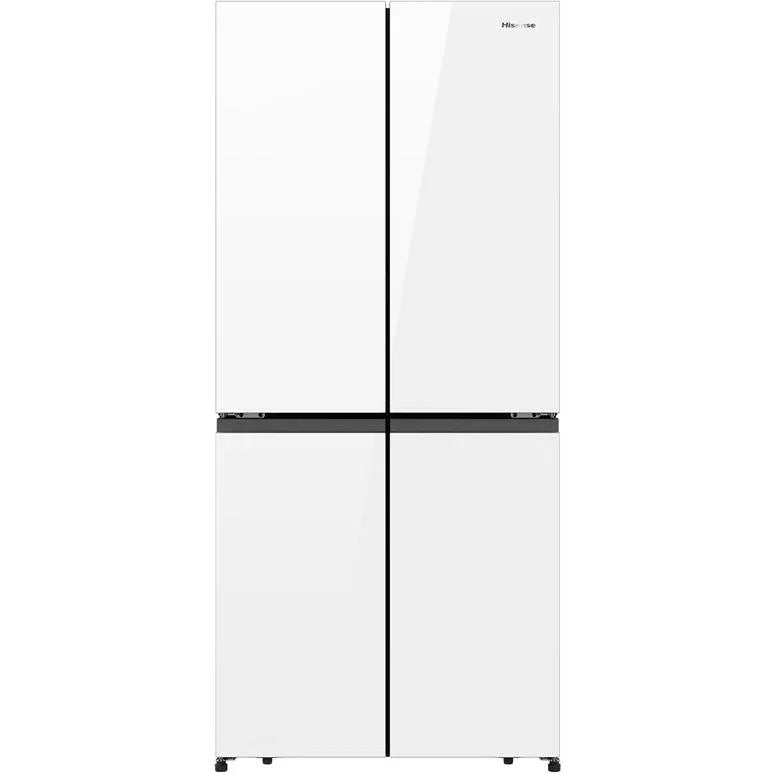 Hisense 483L PureFlat Slim French Door Fridge - White HRCD483G