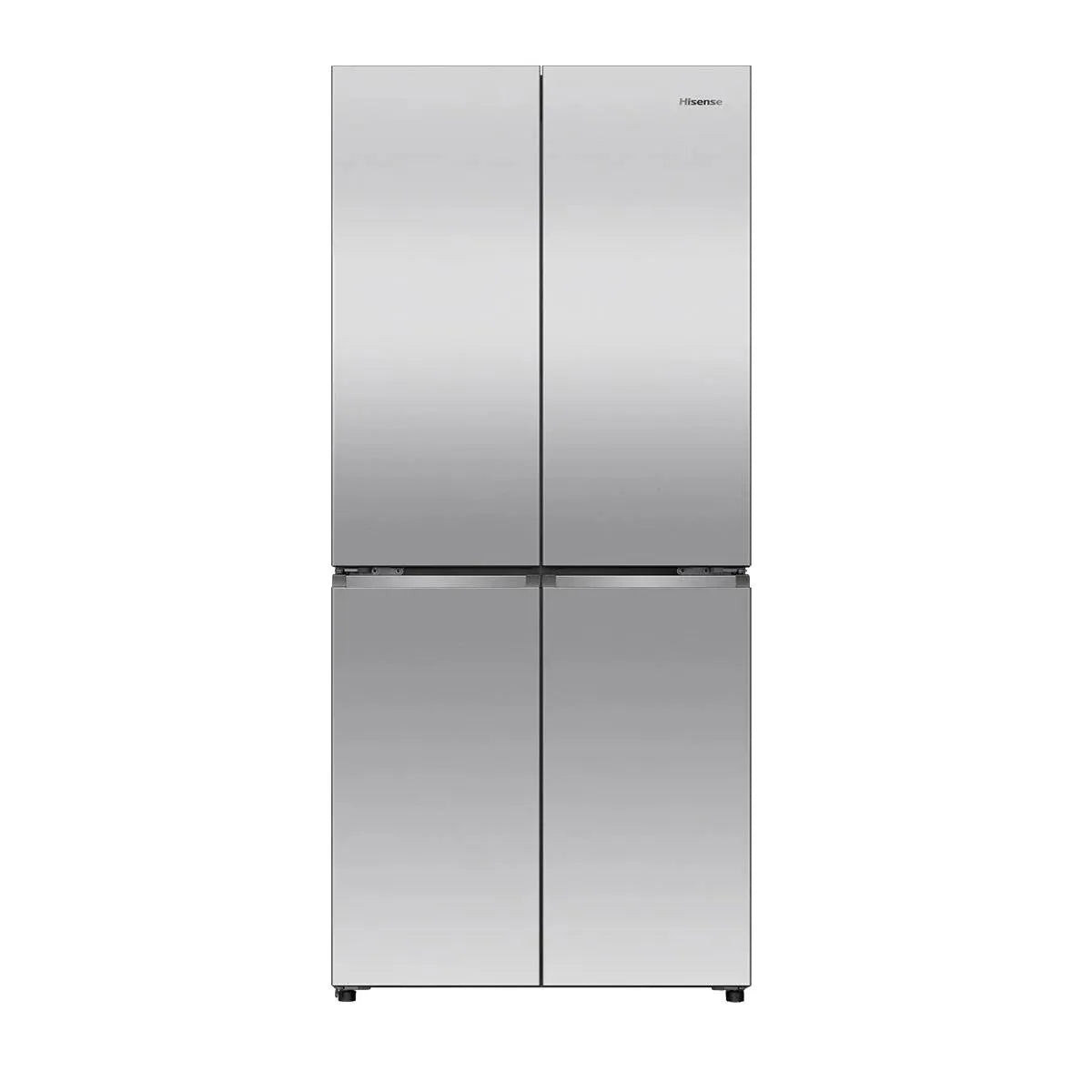 Hisense 483L PureFlat Slim French Door Fridge - True Steel HRCD483TS