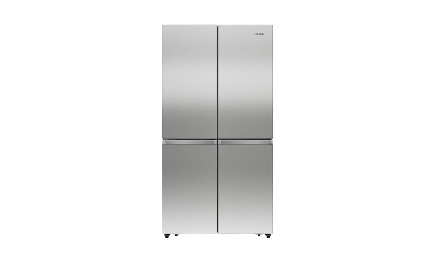Hisense 609L French Door Fridge - Stainless Steel HRCD610TS