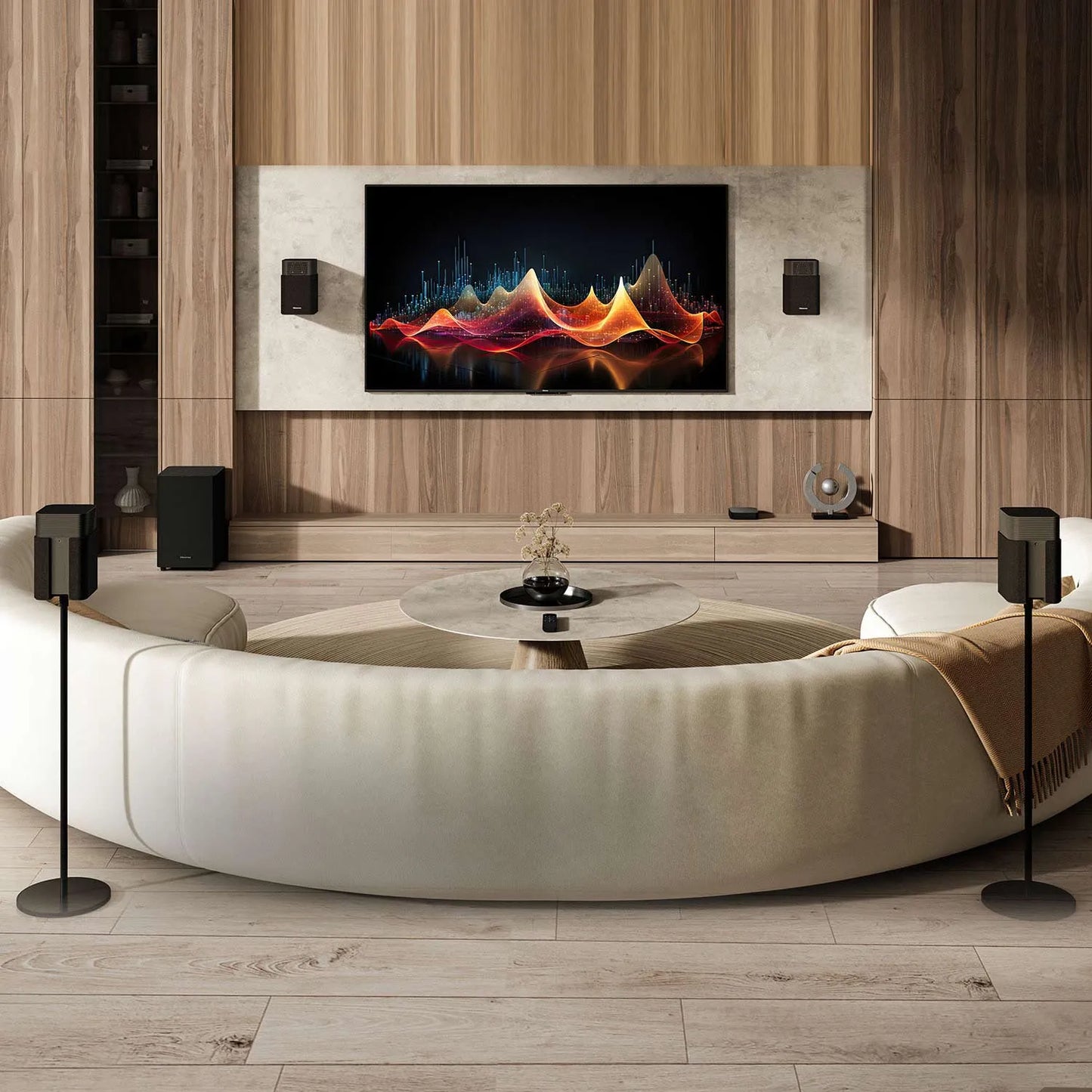 Hisense 4.1.2ch Home Theatre System with Dolby Atmos HT-SATURN