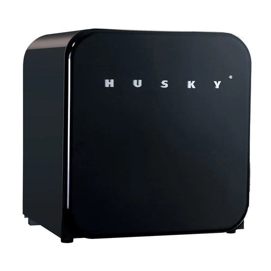 Husky 41L Retro Style Mini Bar Fridge - Black HUSD-RETRO41-BK-AU.1