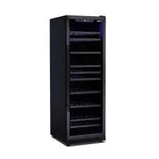 Husky Riserva 450L Single Zone Freestanding Wine Fridge - Matt Black HUSWS168SMBZY