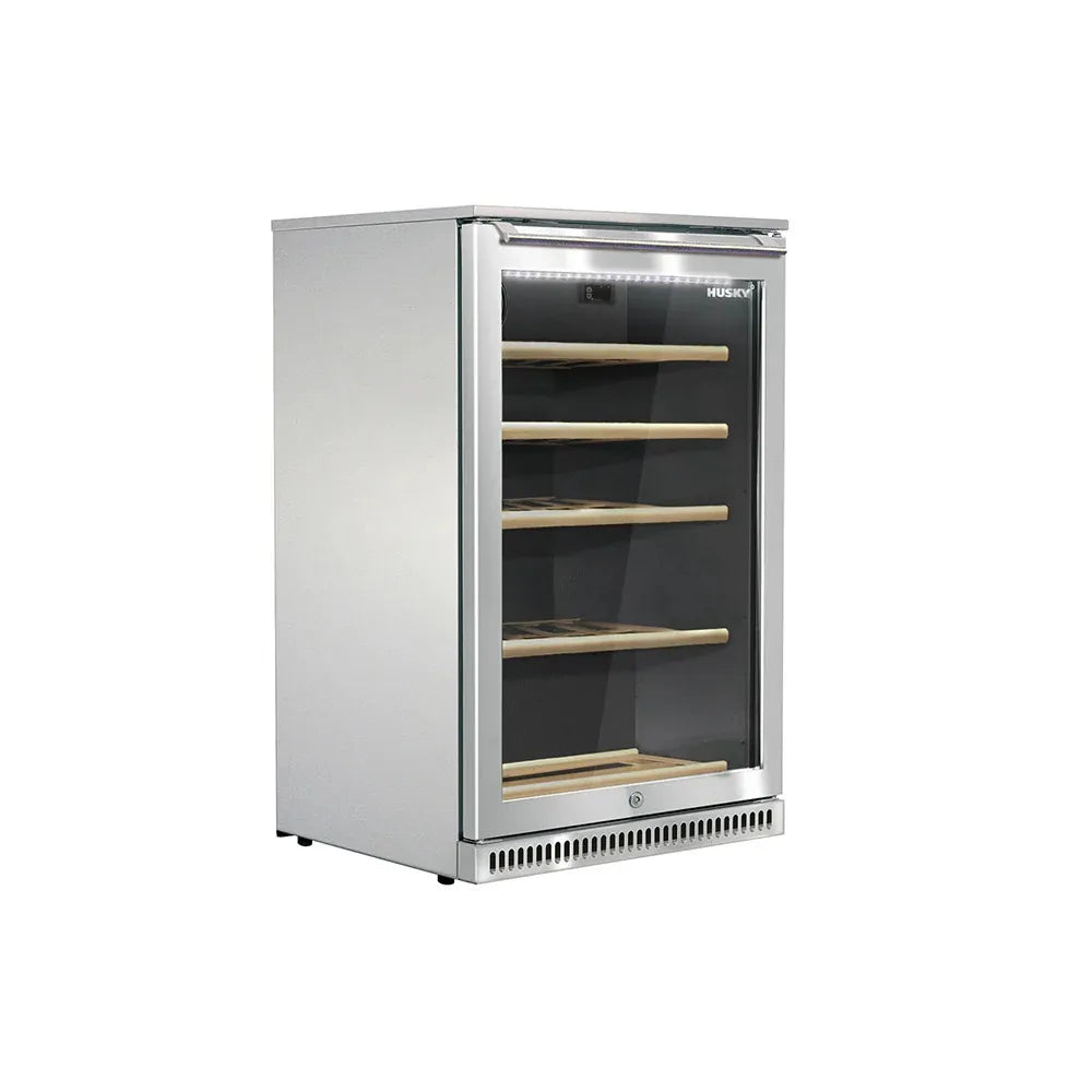 Husky Vino Pro Outdoor Wine Fridge - Stainless Steel HUSWSALFC1SS