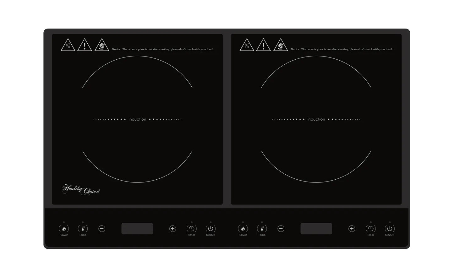 Healthy Choice Double Induction Cooker IC1600