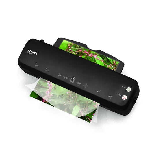 Lenoxx Hot Laminator  A3, 2 Rollers, Max Thickness 80-125 Micron Black  LA-3305