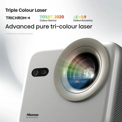 Hisense 65-inch-200-inch 4K TriChroma Laser Mini Projector M2-PRO