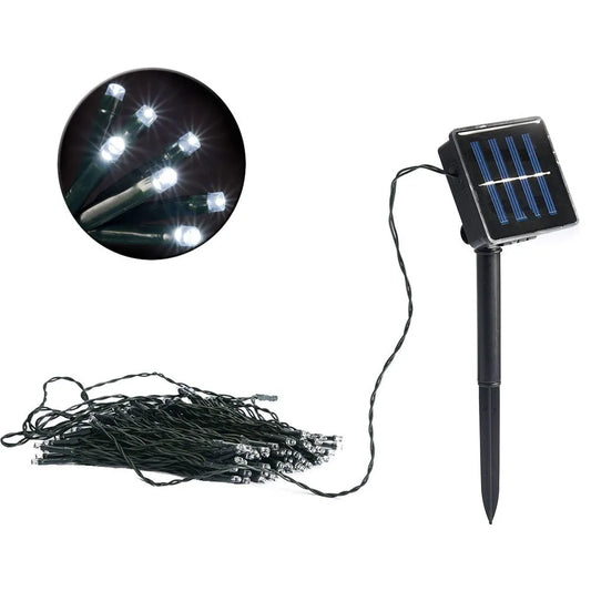 Lenoxx Solar 300 White Party/Christmas LED Lights PLS300W