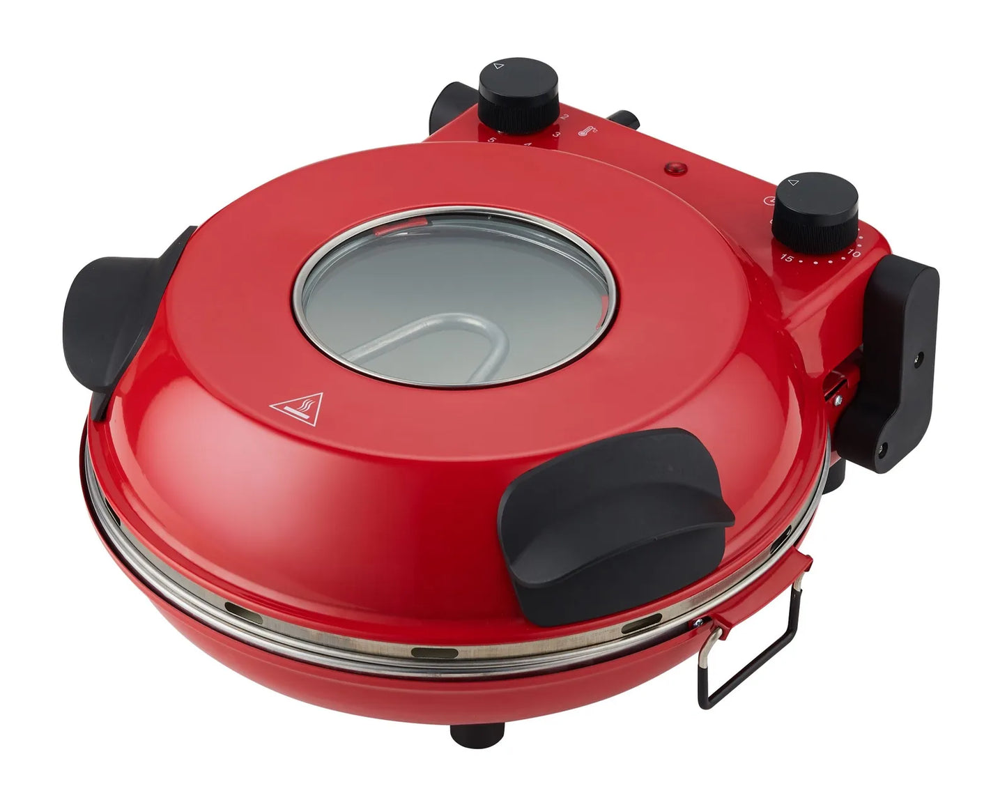 Healhty Choice 12-inch Electric Pizza Oven - Red POR400