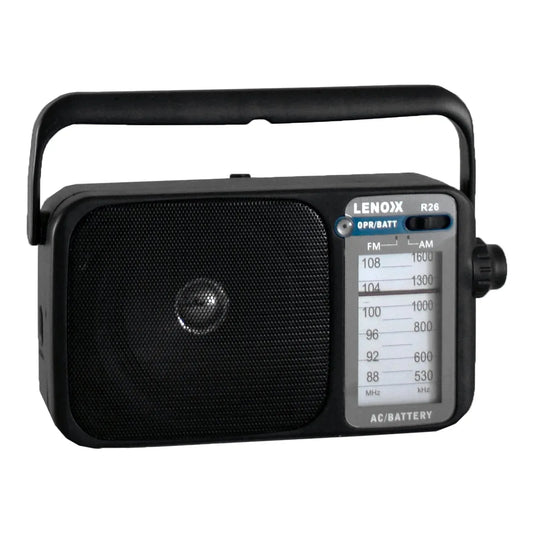 Lenoxx AM/FM Mantle Radio R26