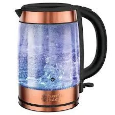 Russell Hobbs Brooklyn Glass Kettle - Copper RHK172