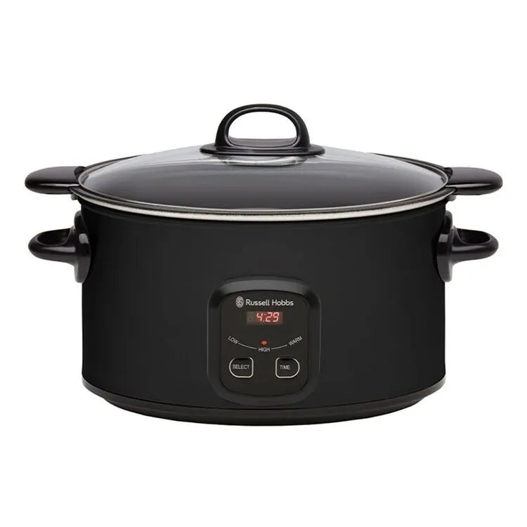 Russell Hobbs 6L Searing Slow Cooker - Matte Black RHSC650BLK