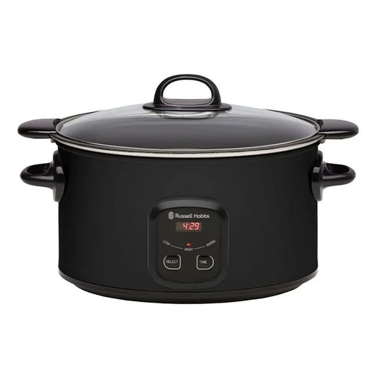 Russell Hobbs 6L Searing Slow Cooker - Matte Black RHSC650BLK