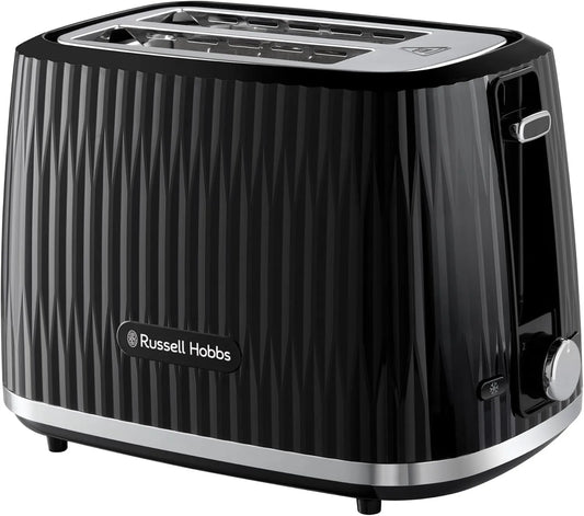 Russell Hobbs Eden 2 Slice Toaster - Black RHT2737BLK