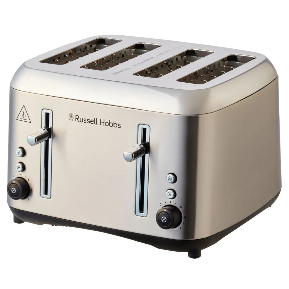 Russell Hobbs Addison 4 Slice Toaster - Brushed Stainless Steel RHT514BRU
