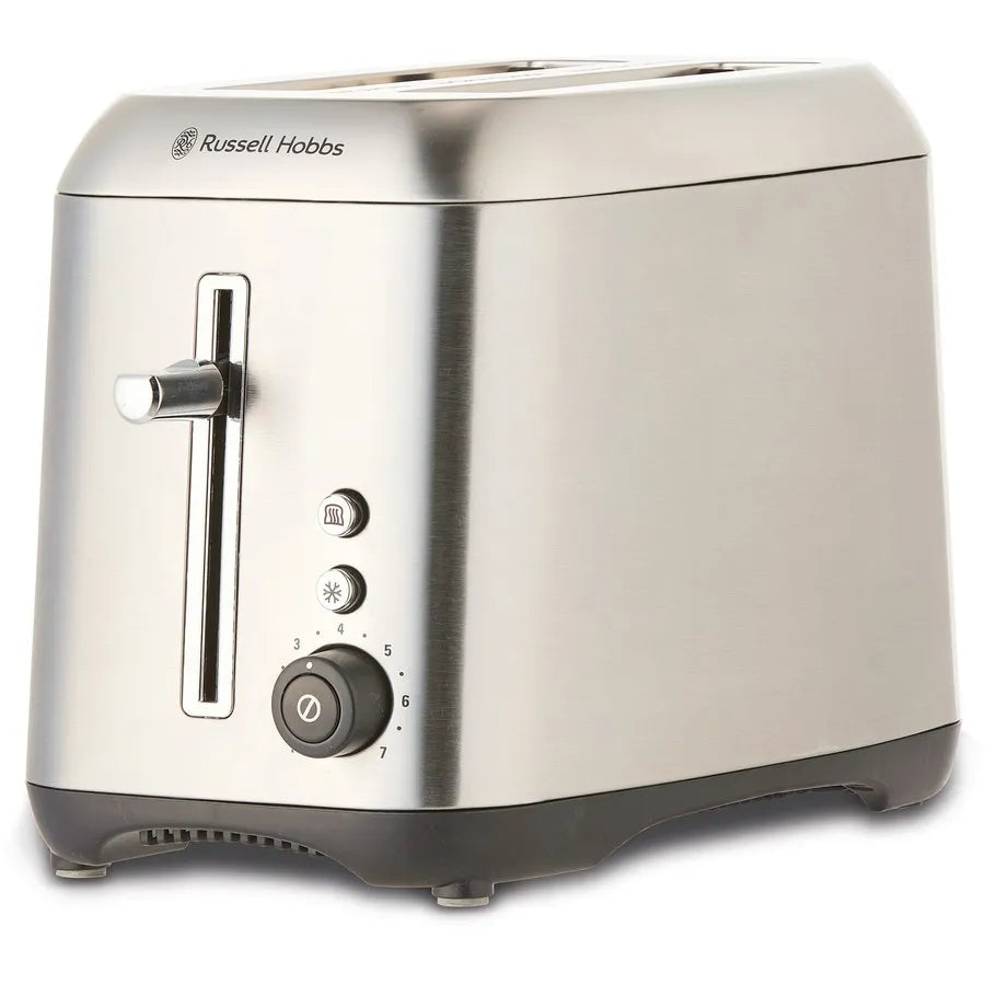 Russell Hobbs Carlton 2 Slice Toaster - Brushed RHT82BRU