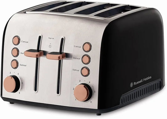 Russell Hobbs Brooklyn 4 Slice Toaster - Copper RHT94COP