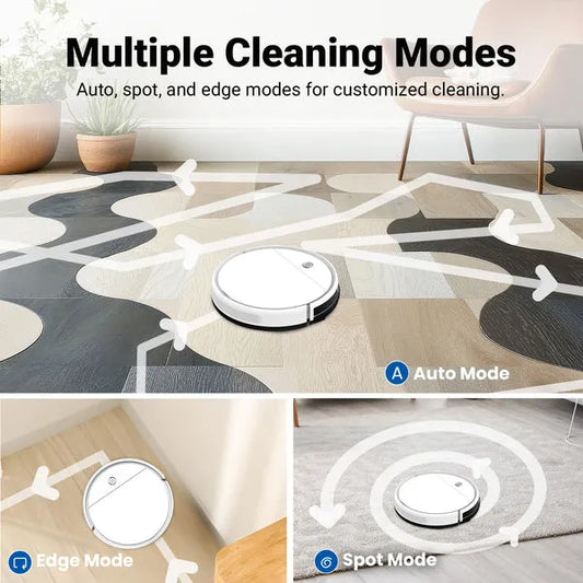 Krapof Slim Super Quiet Robotic Vacuum ROBOTVACUUM