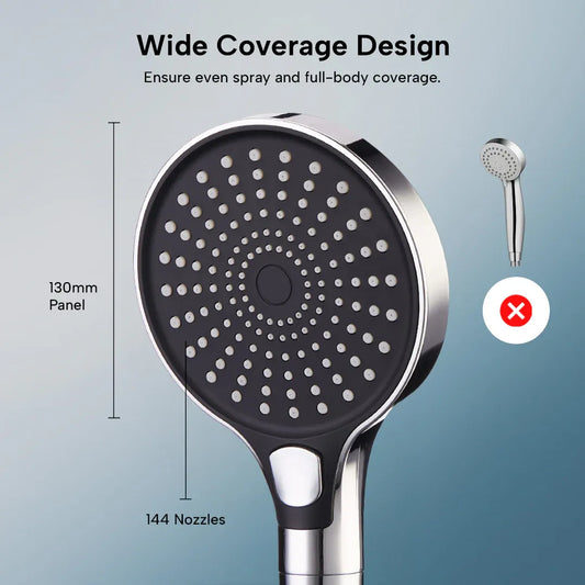 Kleva Triple Bliss Filtered Handheld 3-Mode Shower Head SHOWERHEAD-2PK