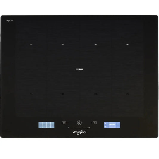Whirlpool 65cm 8 Zone Full-Flexi Electric Induction Cooktop With Assisted Display SMP658CNEIXL