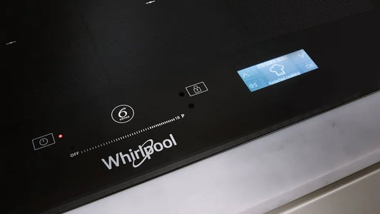 Whirlpool 90cm Full-Flexi 10 Zone Induction Cooktop With Assisted Display SMP9010CNEIXL