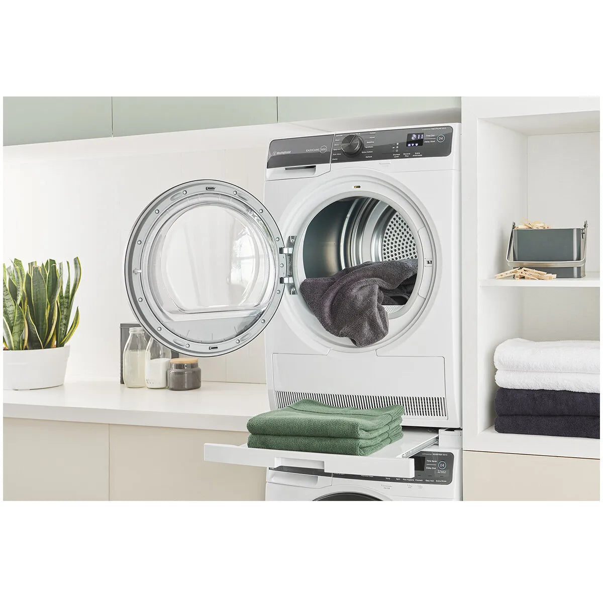 Electrolux Stacking Kit with Shelf, suitable for selected Electrolux and Westinghouse washers and heat-pump dryers STA9GW3