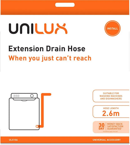 Unilux Extension Drain Hose (2.6M) ULX106