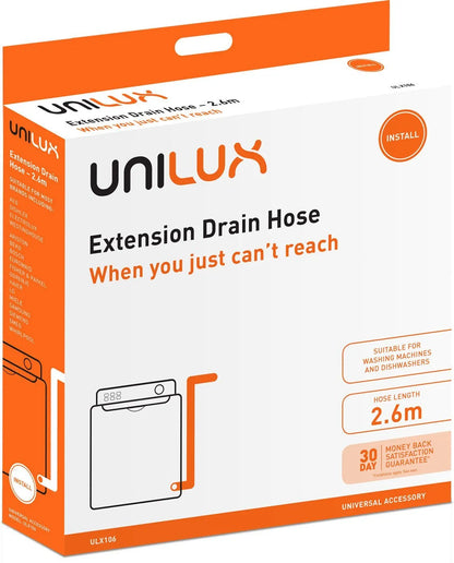 Unilux Extension Drain Hose (2.6M) ULX106