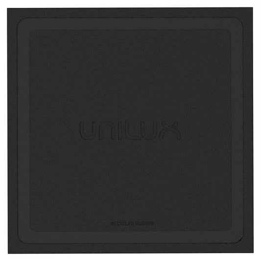 Unilux Appliance Mat, Recycled Black Rubber, Suitable For Washers, Dryers And Dishwashers ULX108