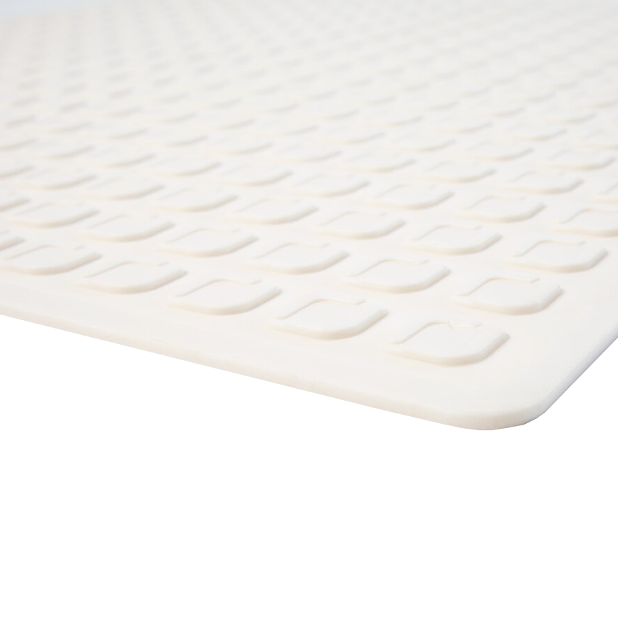 Unilux Appliance Mat, White Silicone, Suitable For Washers, Dryers And Dishwashers ULX109