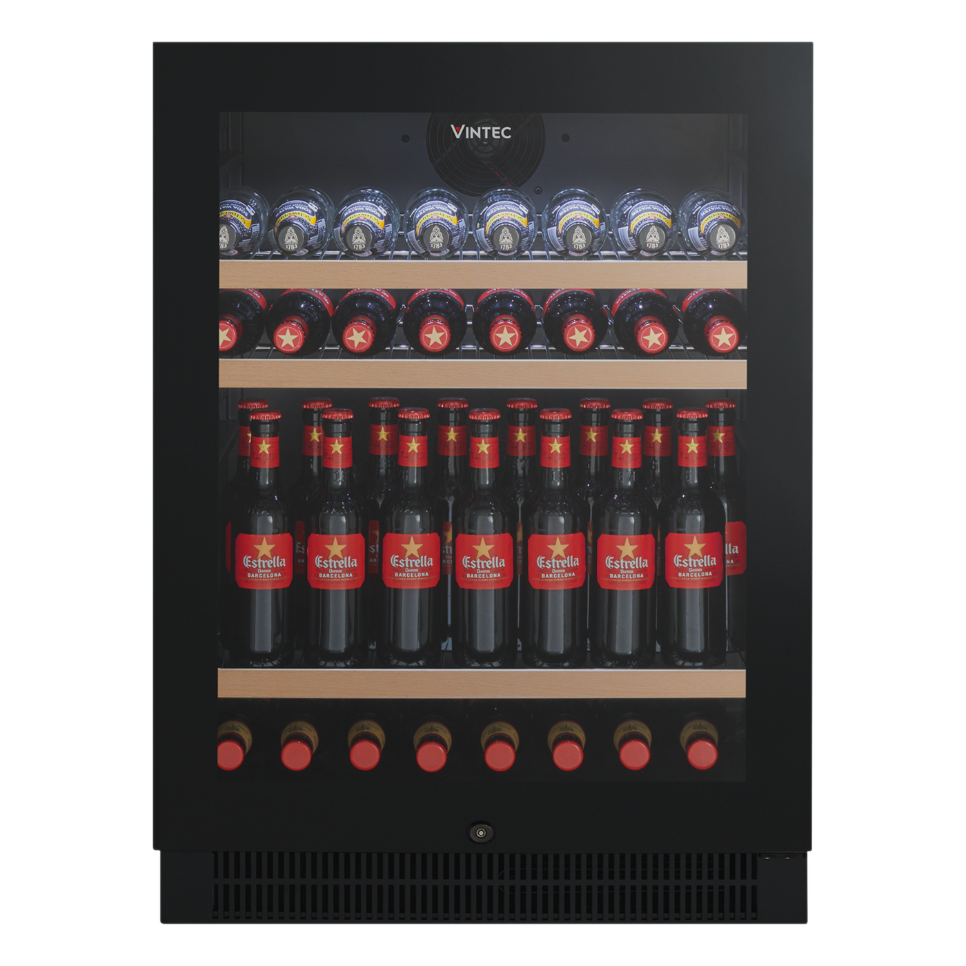 Vintec 100 Beer Bottle Beverage Centre VBS050SBB-X