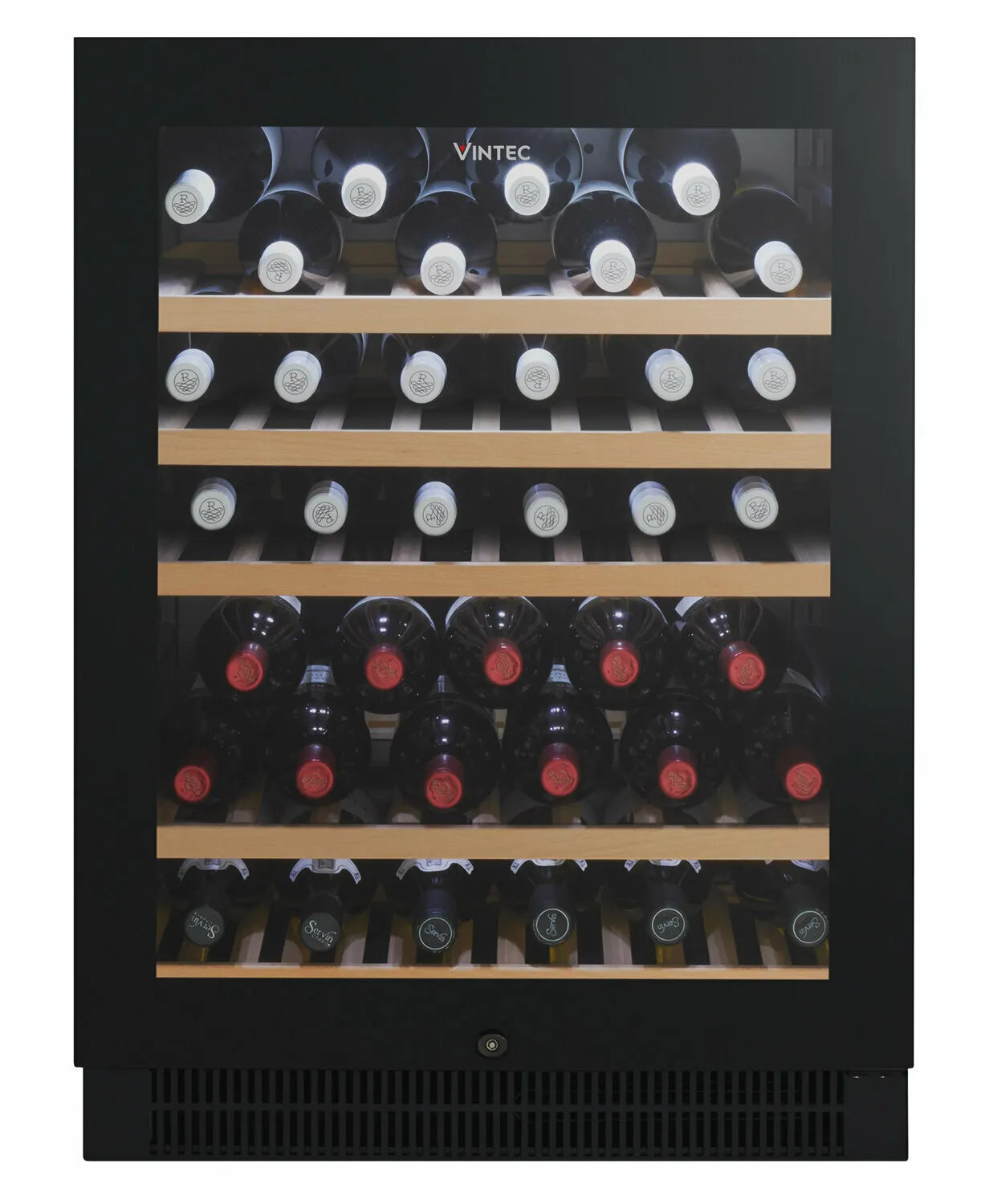 Vintec 50 Bottle Wine Storage Cabinet Black VWS050SBB-X