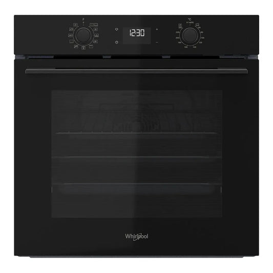 Whirlpool 60cm Multi-Function Smart Hydrolytic Clean Oven - Black W4OMK58HU1BAUS