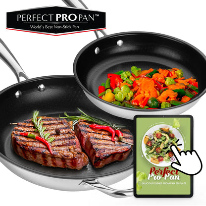 Kleva Perfect Pro 26cm and 28cm Frying Pan Twin Pack WBKPPP02-2628