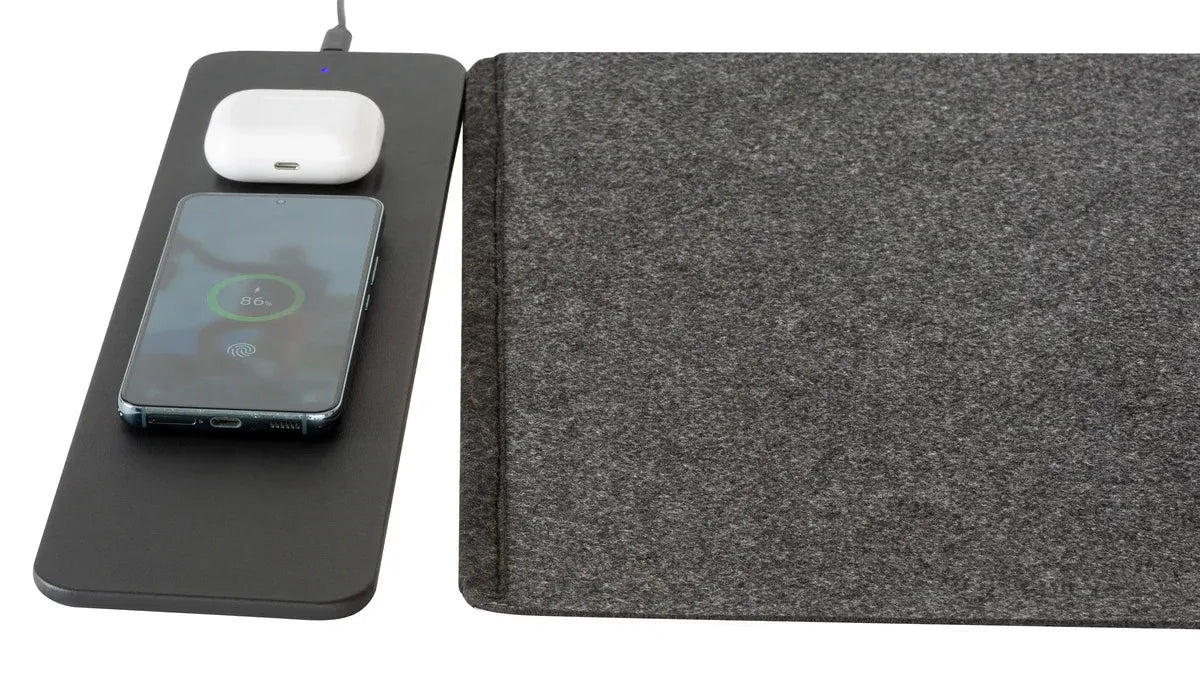 Lenoxx Wireless Charging Desk Mat WCDM15