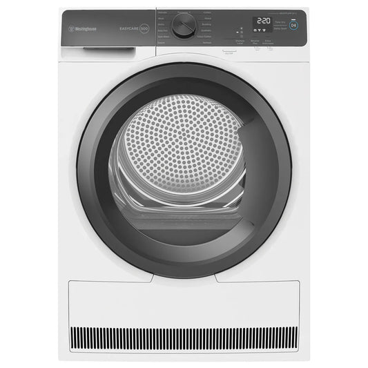 Westinghouse 8kg EasyCare 500 Heat Pump Dryer - White WDH804N7WA