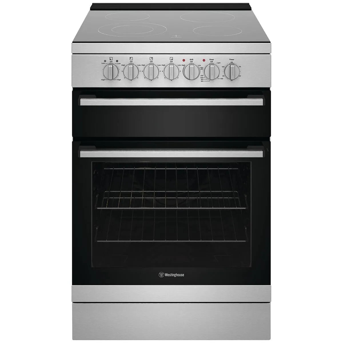 Westinghouse 60cm Electric Freestanding Oven - Stainless Steel WFE642SCB