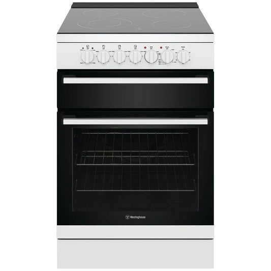 Westinghouse 60cm Electric Freestanding Oven - White WFE642WCB