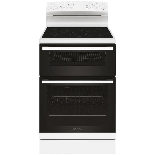Westinghouse 60cm Electric Freestanding Oven - White WLE642WCB
