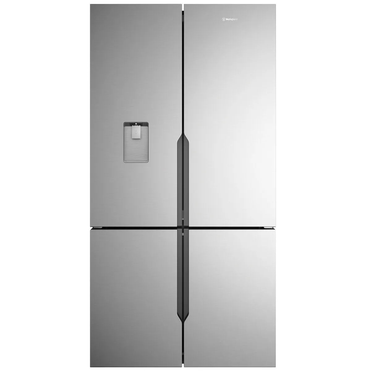 Westinghouse 564L French Quad Door Fridge with Water Dispenser - Stainless Steel WQE5660SA