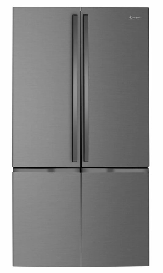Westinghouse 541L French Quad Door Fridge - Dark Stainless Steel WQE6000BB