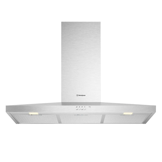 Westinghouse 90cm Canopy Rangehood with Hob2Hood - Stainless Steel WRC914SD