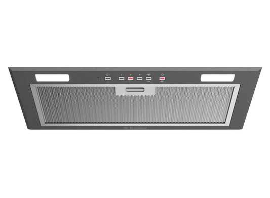 Westinghouse 52cm Integrated UnderMount Rangehood with Hob2Hood - Dark Stainless Steel WRI525BC