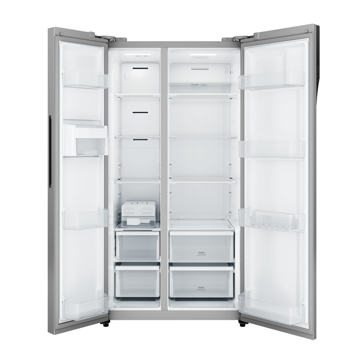 Westinghouse 624L Side by Side Fridge - Silver WSE6200SB